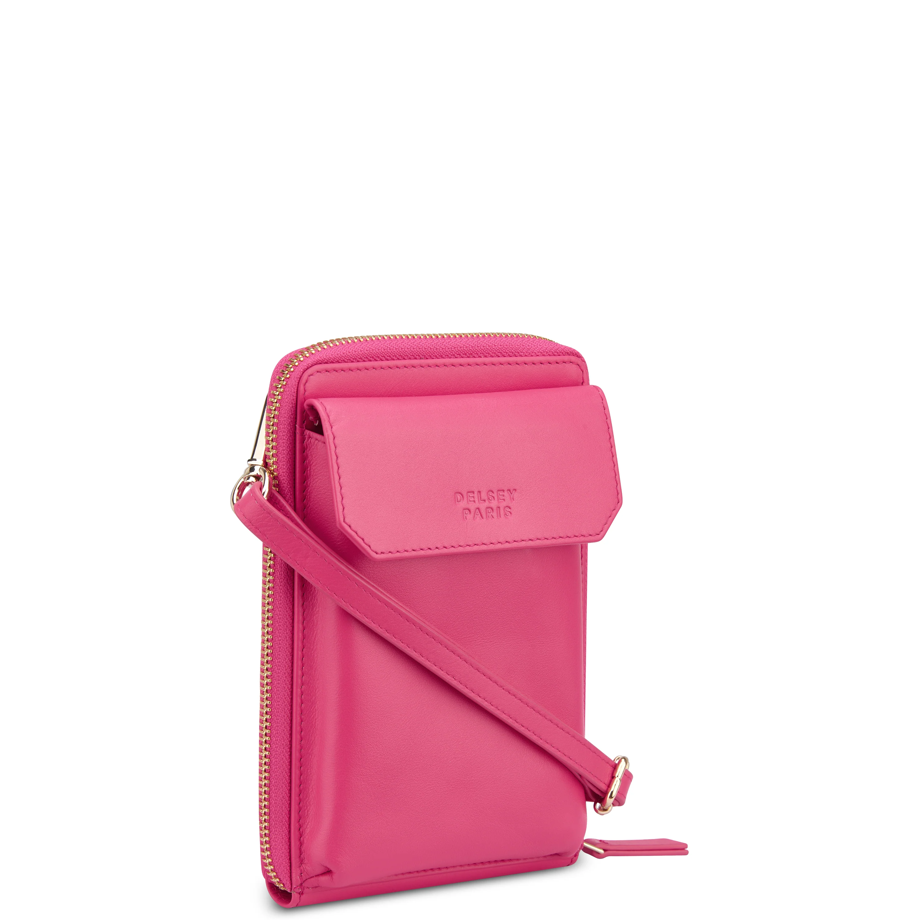 Le cuir lisse - Vertical opening - Crossbody Wallet - Image 14