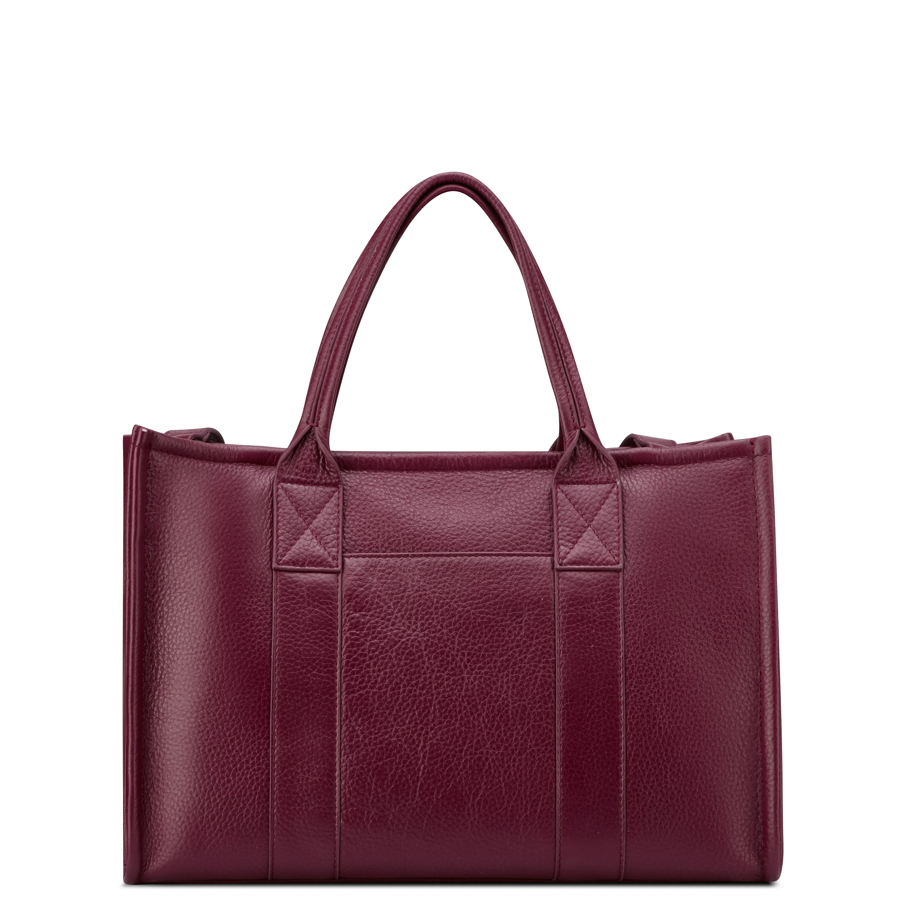 Le cuir grainé - Zippered hand bag - Image 14