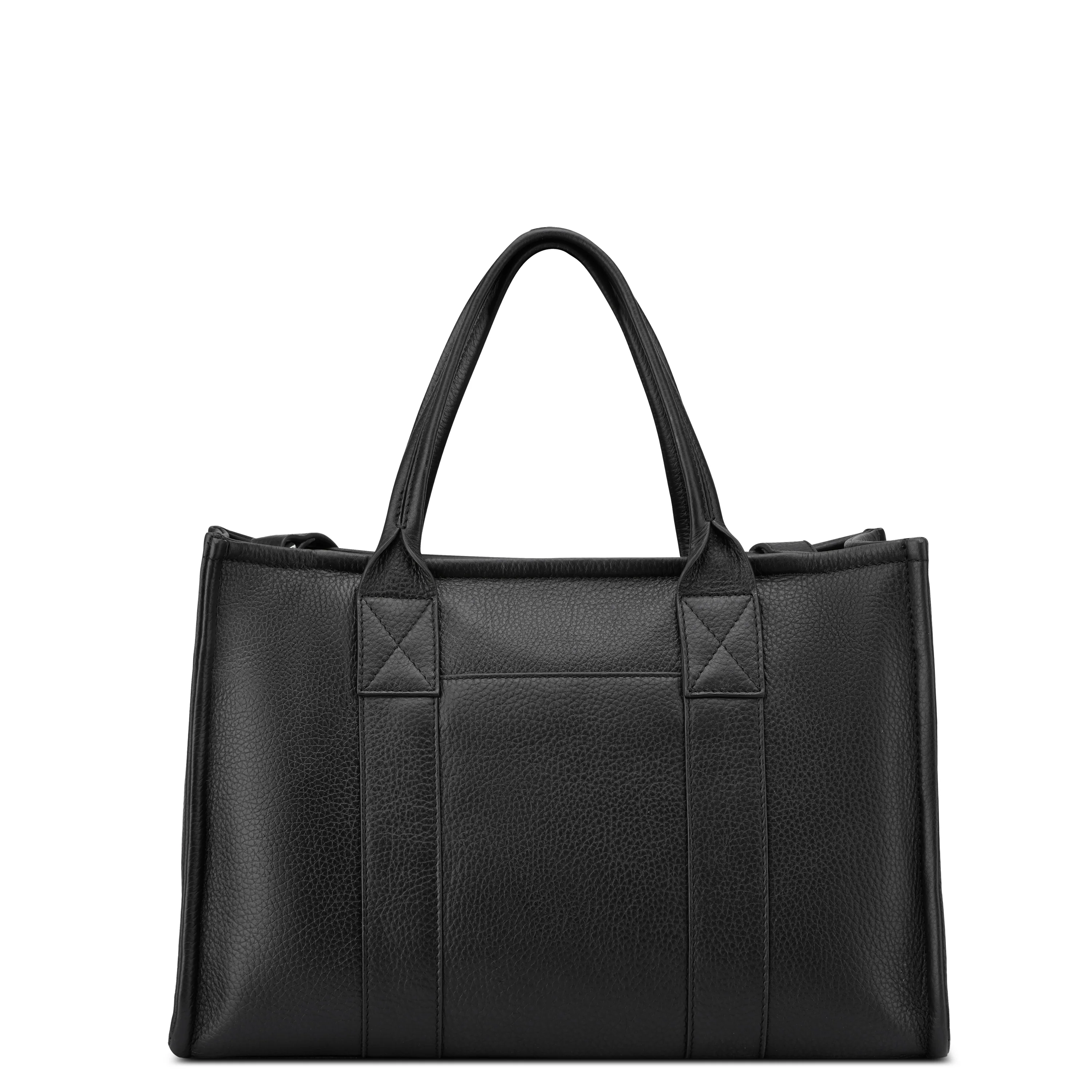 Le cuir grainé - Zippered hand bag - Image 7