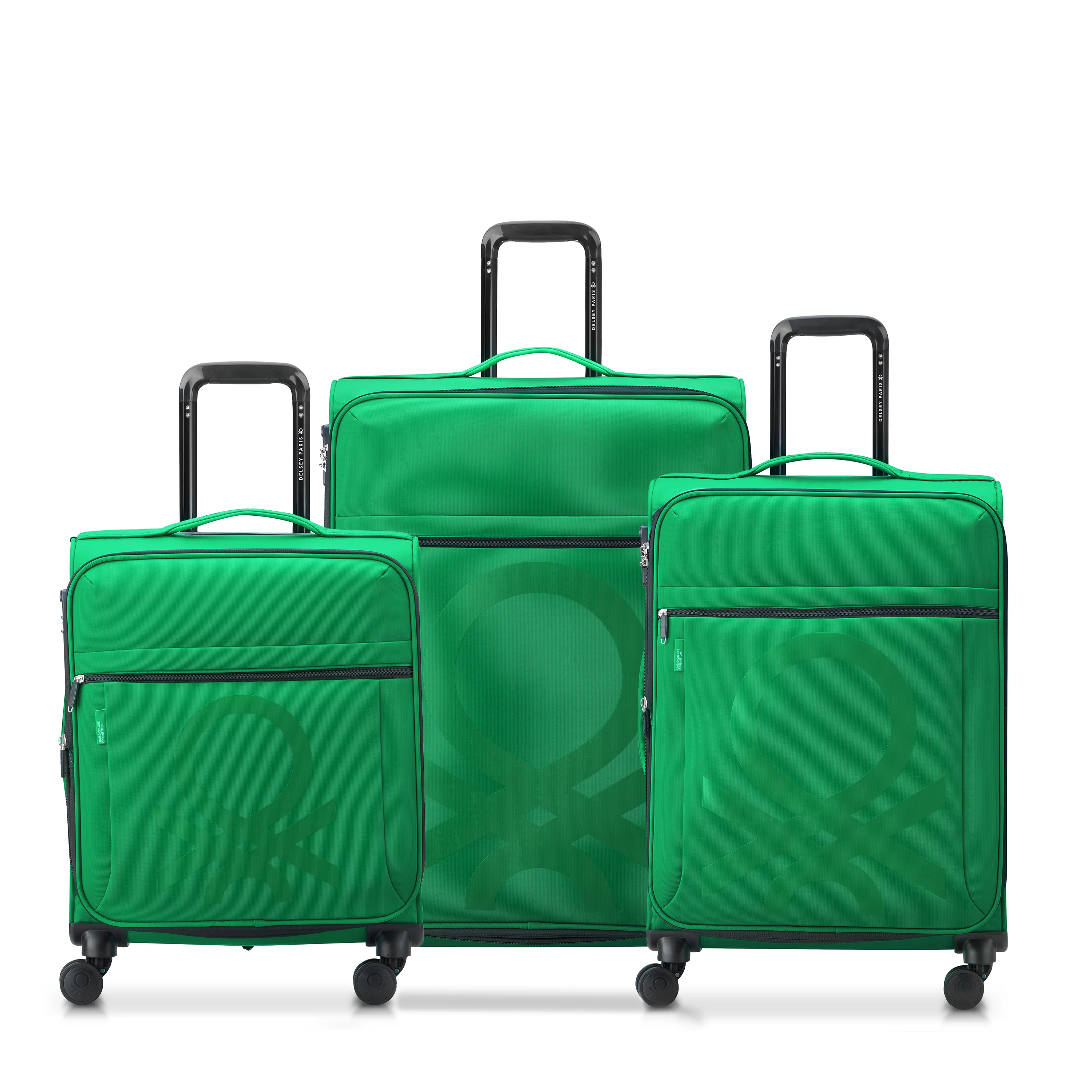 COLOR BLOCK - 3 Suitcases (L-77cm) (M-67cm) (S-55cm) - Image 15